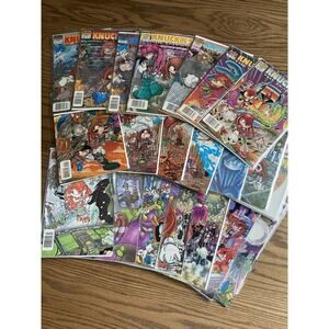 Vintage 1990s Archie Comics Knuckles The Echidna Lot of 21 Issues total